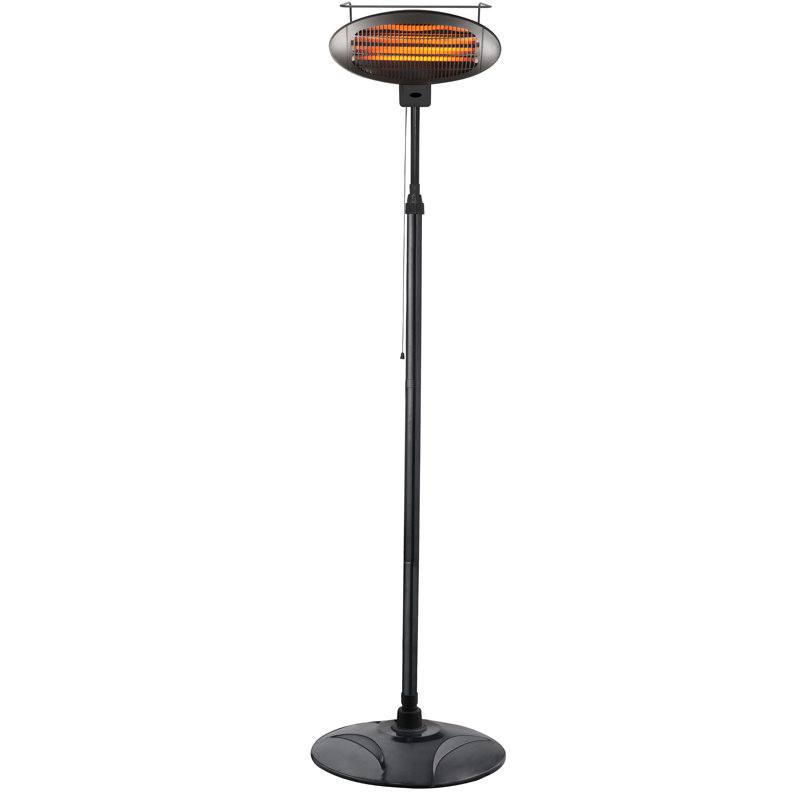 AZ Patio Heaters Freestanding 1500 Watts Electric Standing patio heater